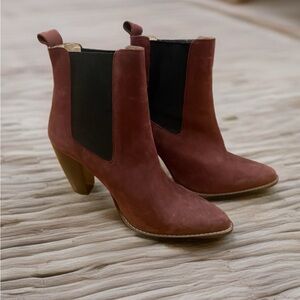Ivylee Copanhagen Burgundy Heeled Boots